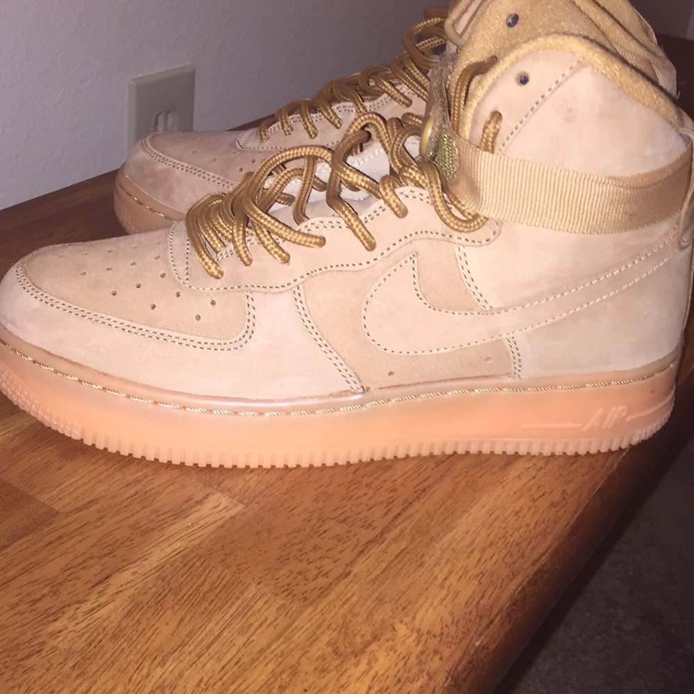 Wheat Nike Air Force 1s